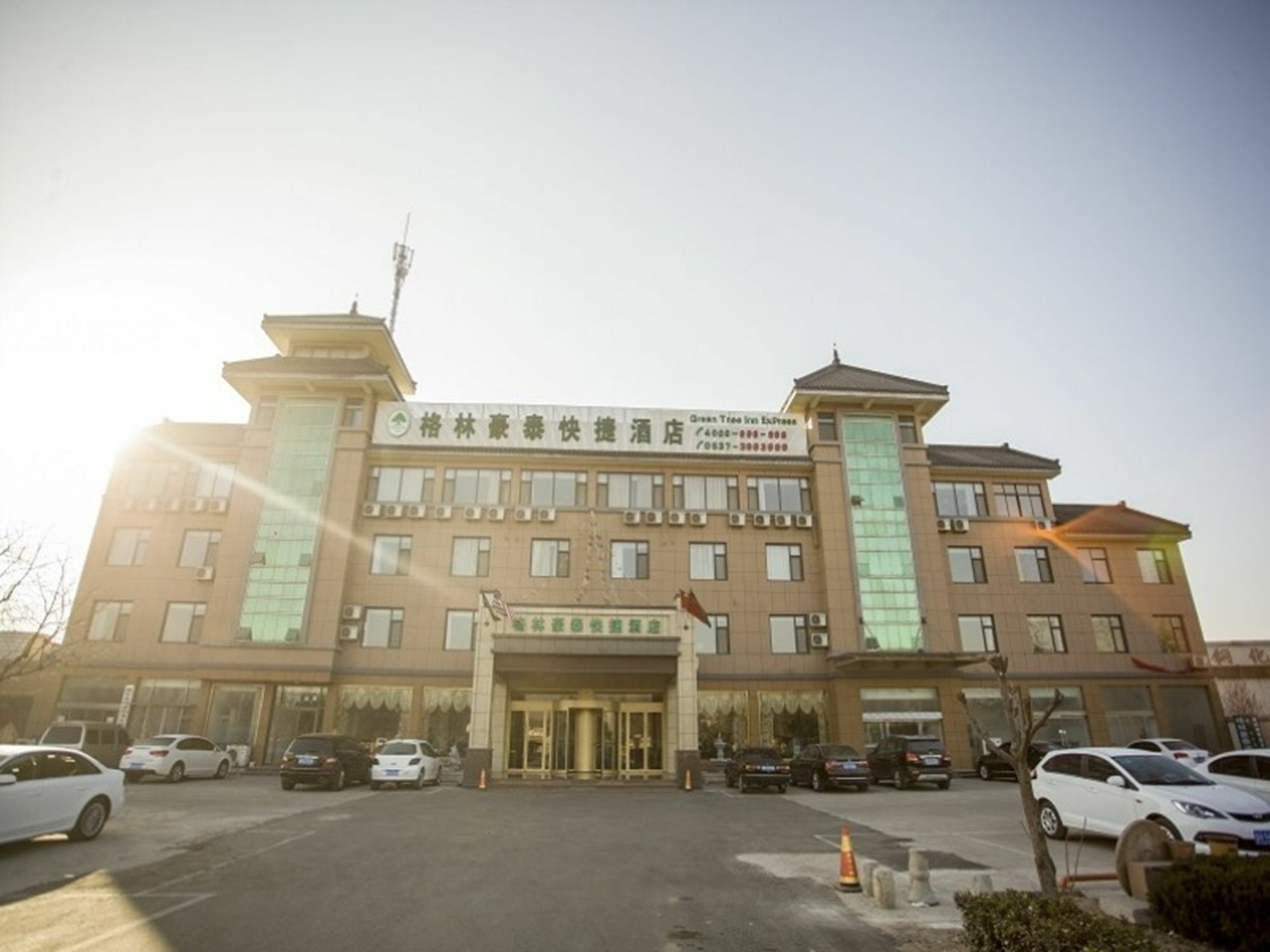 Greentree Inn Shandong Jining Qufu East Jingxuan Road Sankong Express Hotel Exterior foto